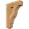 Ekena Millwork Funston Craftsman Rough Sawn Bracket, Western Red Cedar, 6"W x 24"D x 32"H BKT06X24X32FST04RWR - alternate 1